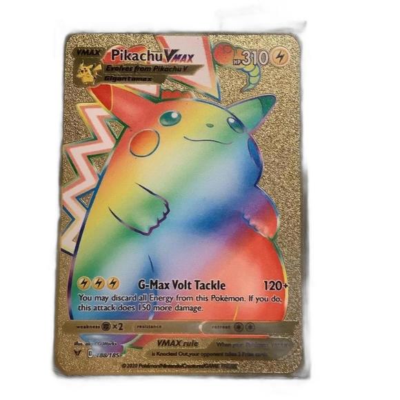 Pokémon TCG Pikachu VMAX Vivid Voltage 188/185 Holo Secret Rare